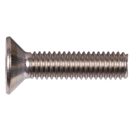 #4-40 Socket Head Cap Screw, 18-8 Stainless Steel, 1/4 In Length, 100 PK